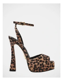 Sass-L Dress Heels in Leopard