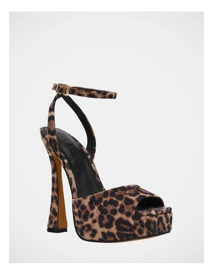 Sass-L Dress Heels in Leopard image 2