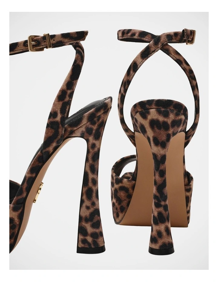 Sass-L Dress Heels in Leopard image 7