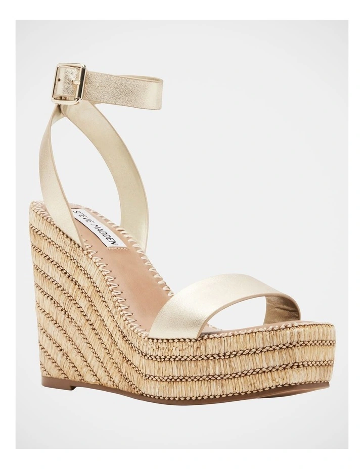 Cassie Dress Heels in Gold image 2