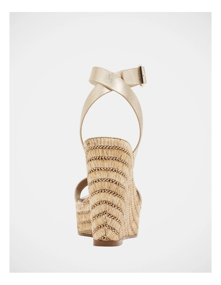 Cassie Dress Heels in Gold image 6