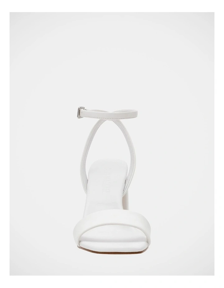 Messa Dress Heels in White image 3