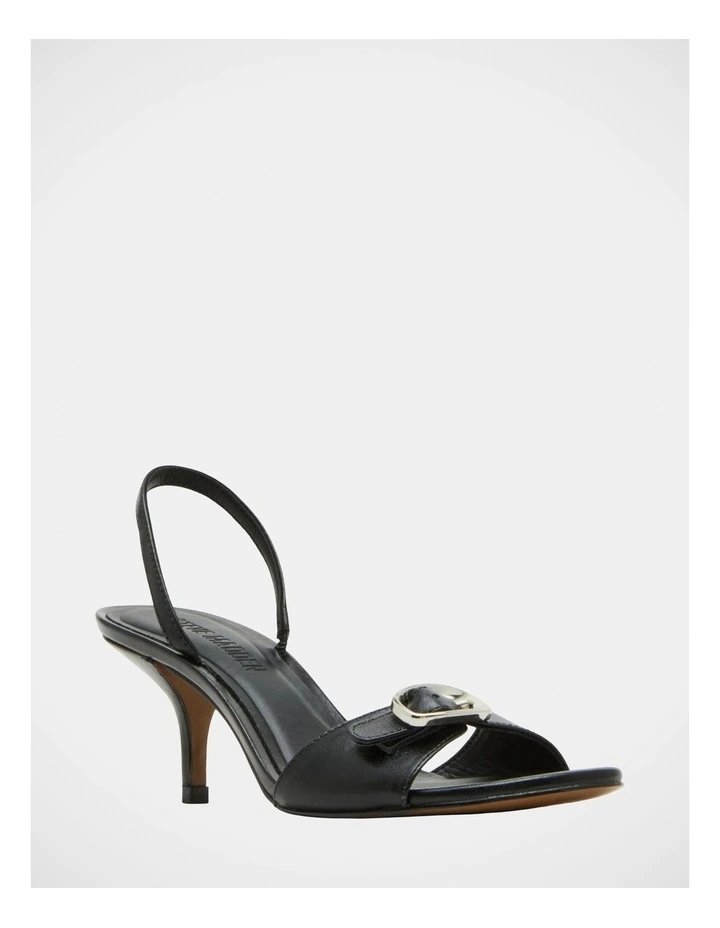 Henrietta Dress Heels in Black image 2