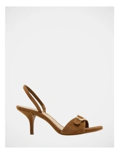 Henrietta Dress Heels in Brown