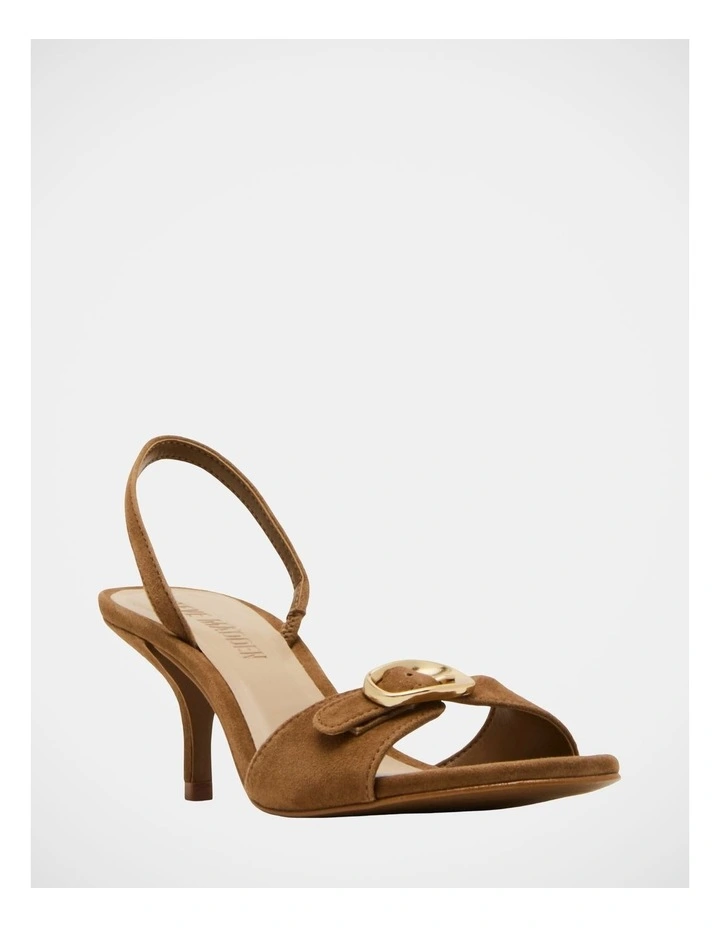 Henrietta Dress Heels in Brown image 2