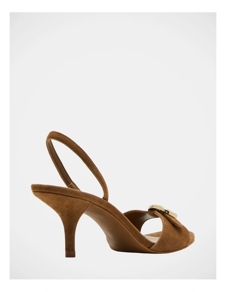 Henrietta Dress Heels in Brown image 5