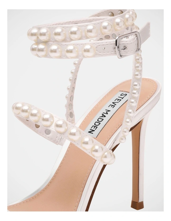 Teena Dress Heels in Pearl image 7