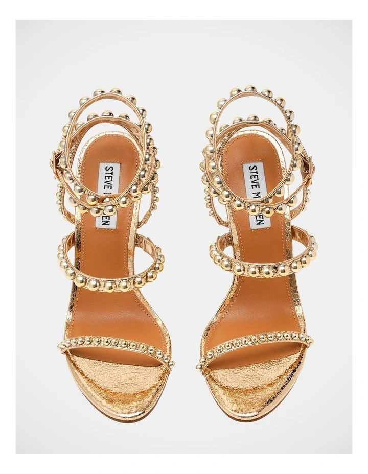 Teena Dress Heels in Gold image 3