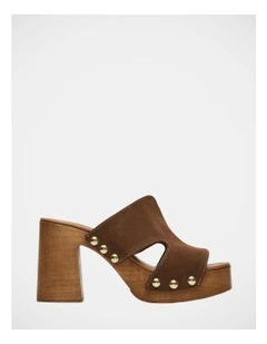 Sunkissed Dress Heels in Chestnut