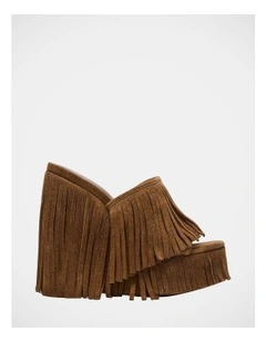 Wynn Dress Heels in Chestnut
