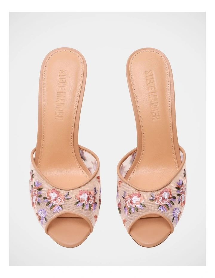 Priya-M Dress Heels in Floral Multi image 3