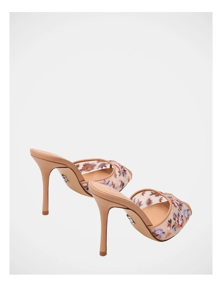 Priya-M Dress Heels in Floral Multi image 4