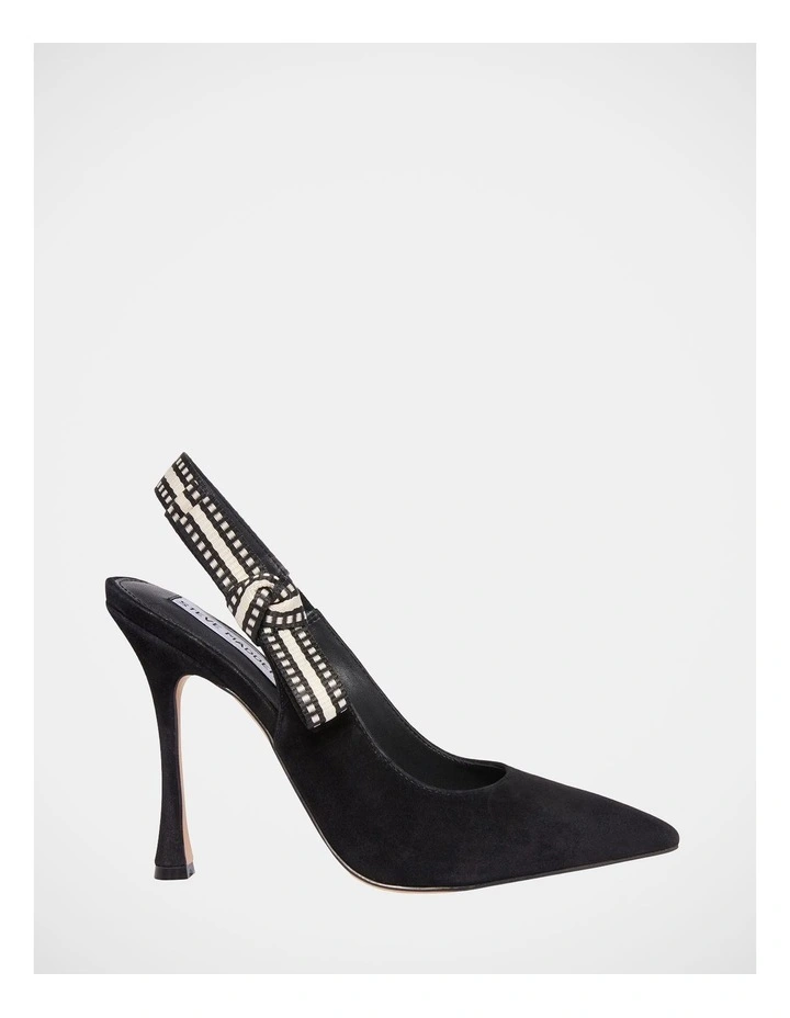 Bri Dress Heels in Black Suede image 1