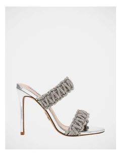 Theresia Dress Heels in Silver