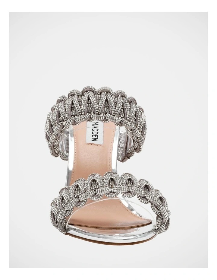 Theresia Dress Heels in Silver image 3