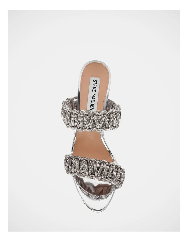 Theresia Dress Heels in Silver image 4