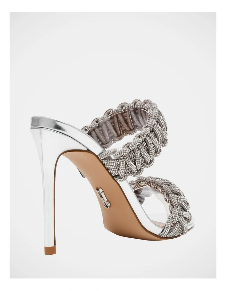 Theresia Dress Heels in Silver image 5