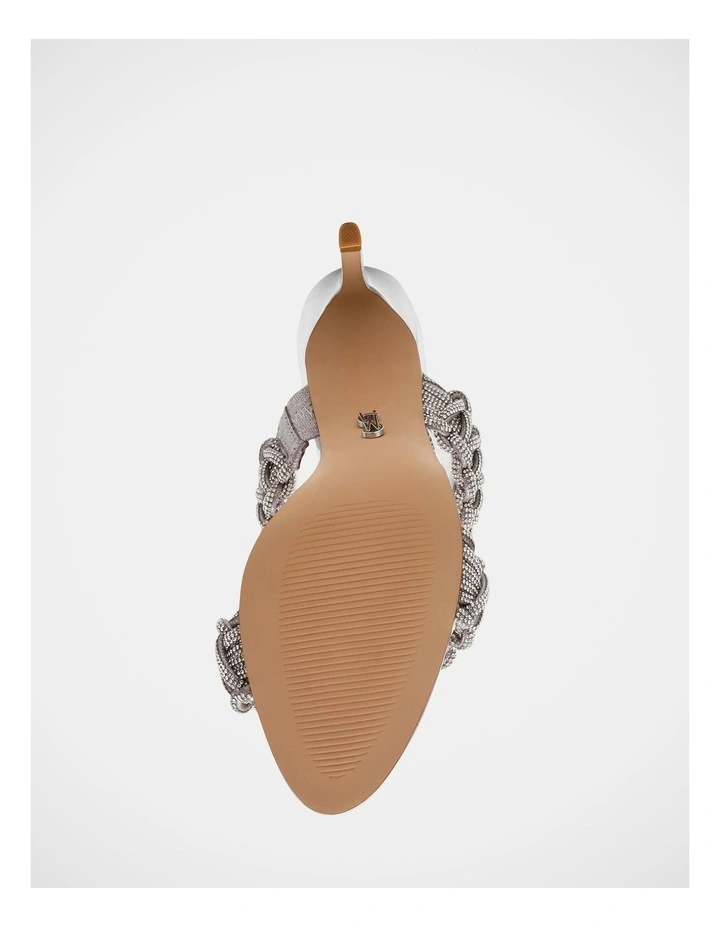 Theresia Dress Heels in Silver image 7