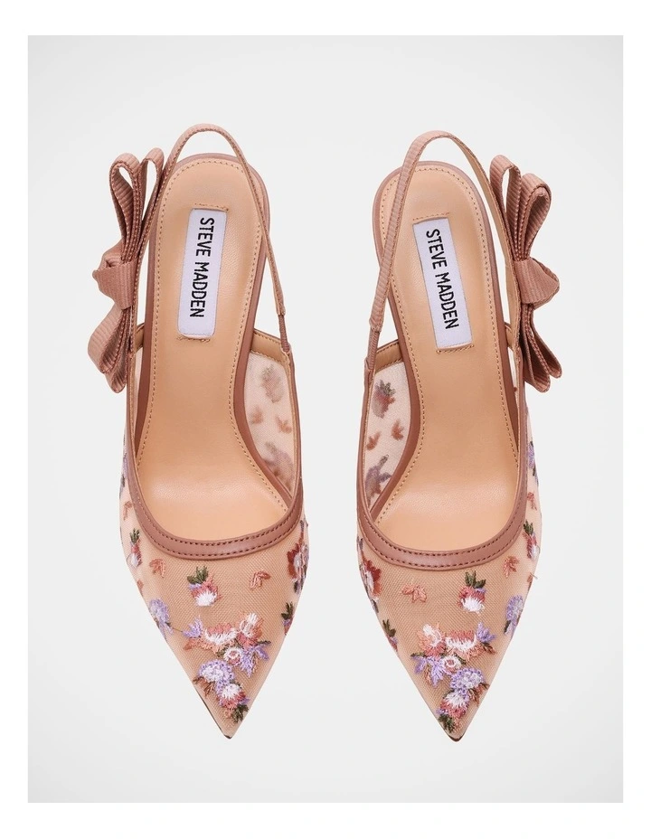 Brylie-MF Dress Heels in Floral image 3