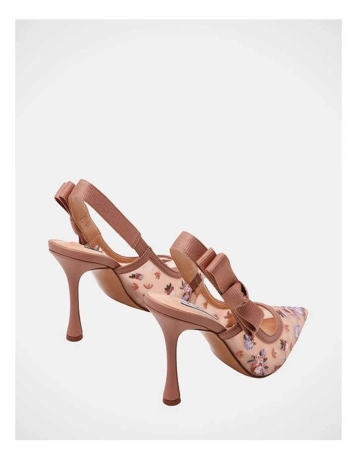 Brylie-MF Dress Heels in Floral image 4