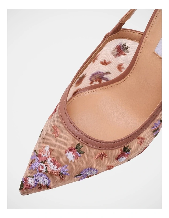 Brylie-MF Dress Heels in Floral image 5
