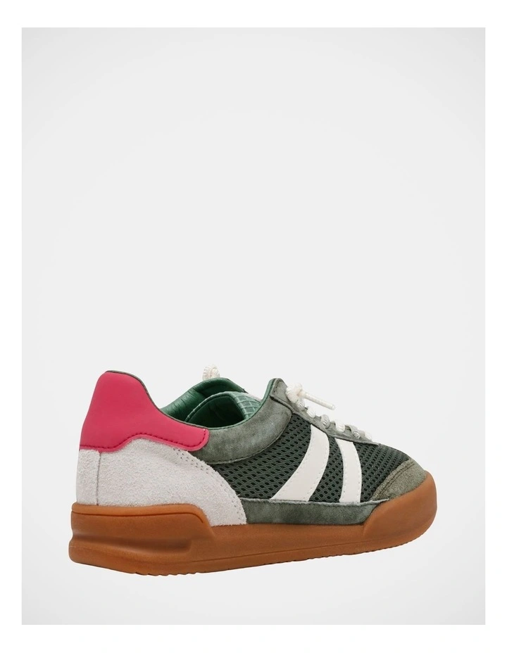Verdict Sneakers in Green Multi image 5