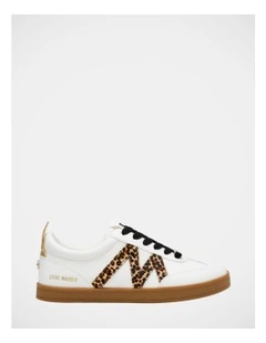 Degree Sneakers in White/Leopard