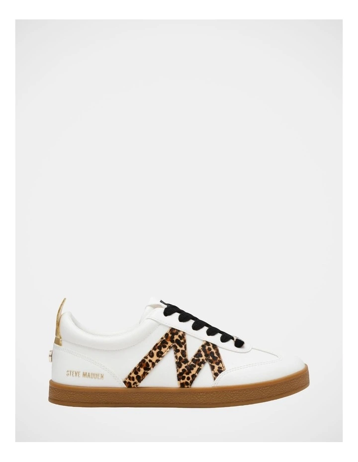 Degree Sneakers in White/Leopard image 1