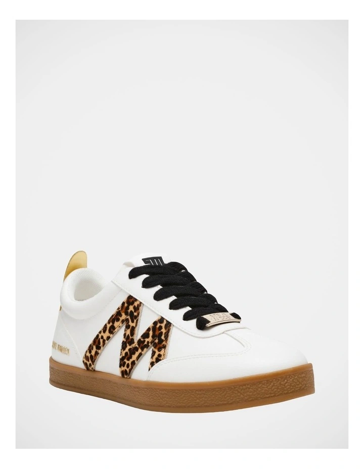 Degree Sneakers in White/Leopard image 2