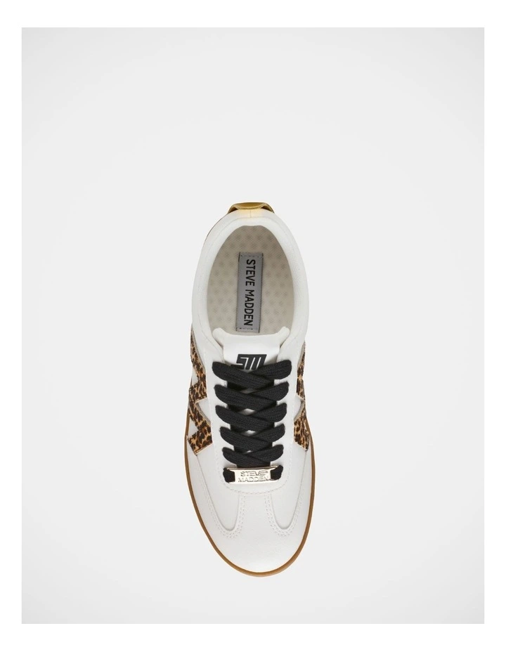 Degree Sneakers in White/Leopard image 4