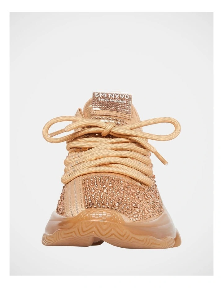 Maxima-R Sneakers in Rose Gold image 3