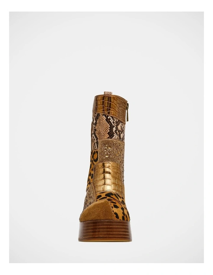 Monsta Boots in Gold image 3