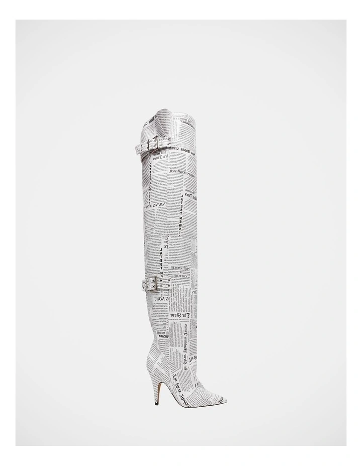 Baddie Boots in White image 1