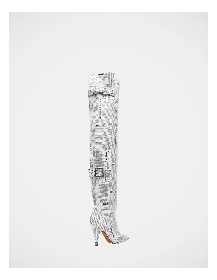 Baddie Boots in White image 5