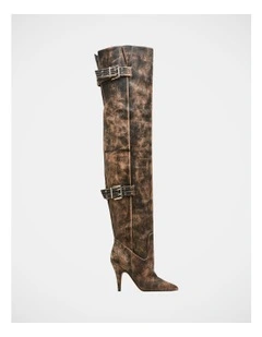 Baddie Boots in Brown
