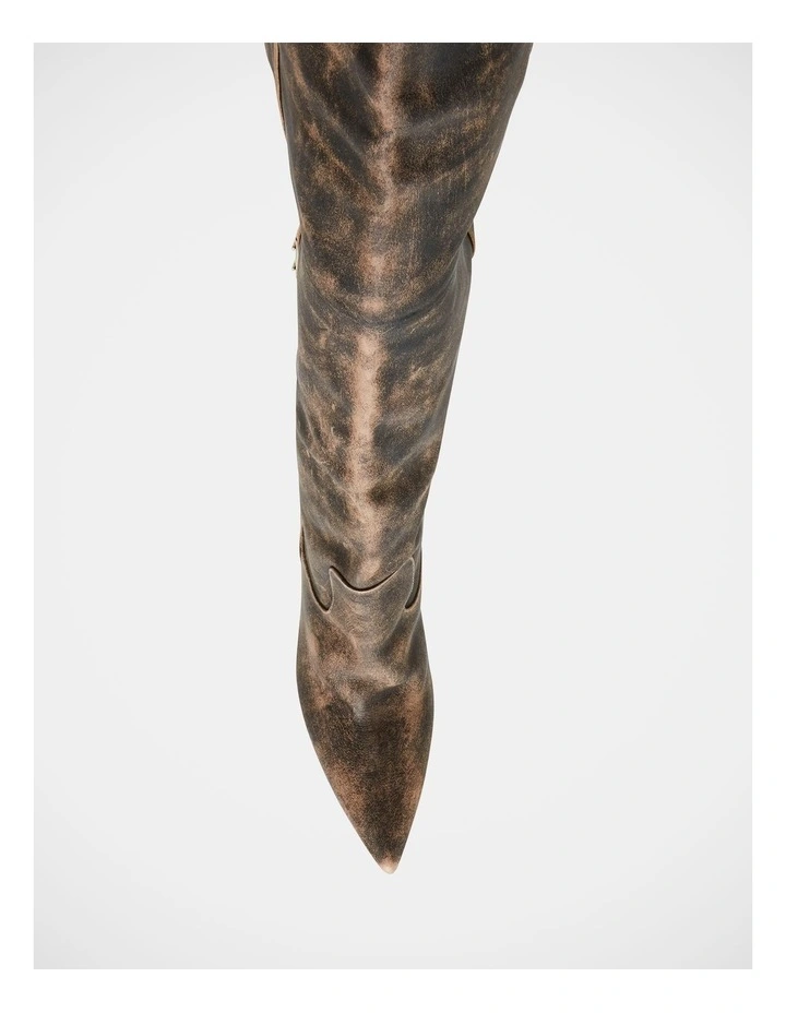Baddie Boots in Brown image 4