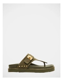 Thona Sandals in Olive