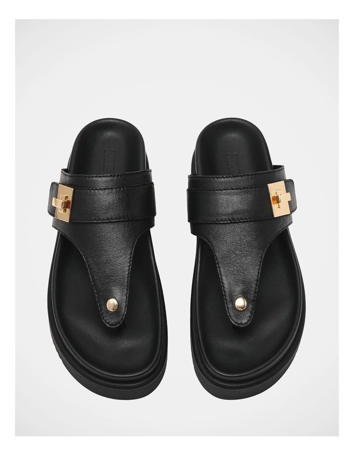 Thona Sandals in Black image 3
