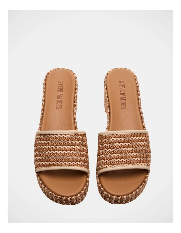 Cosima Sandals in Natural Raffia image 3