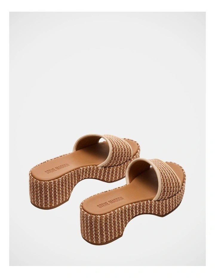 Cosima Sandals in Natural Raffia image 4