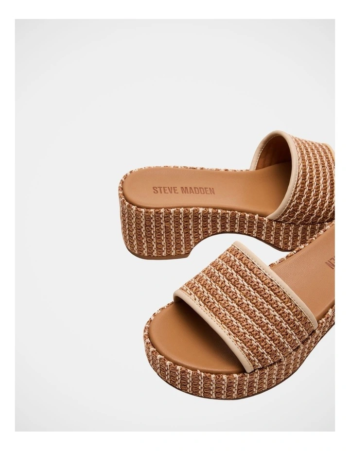 Cosima Sandals in Natural Raffia image 5