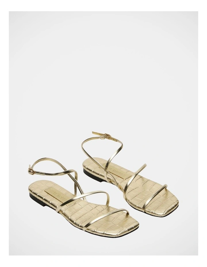 Tango Sandals in Gold image 2