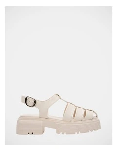 Bass Sandals in Bone