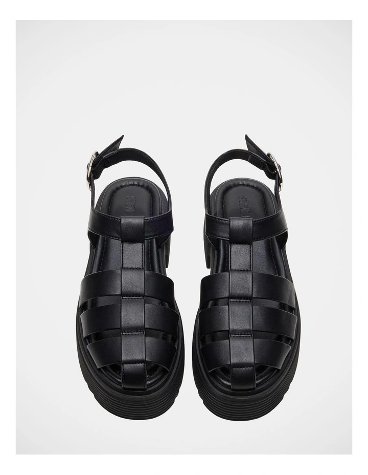 Bass Sandals in Black image 3
