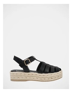 Marlin Sandals in Black