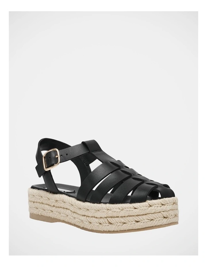 Marlin Sandals in Black image 2