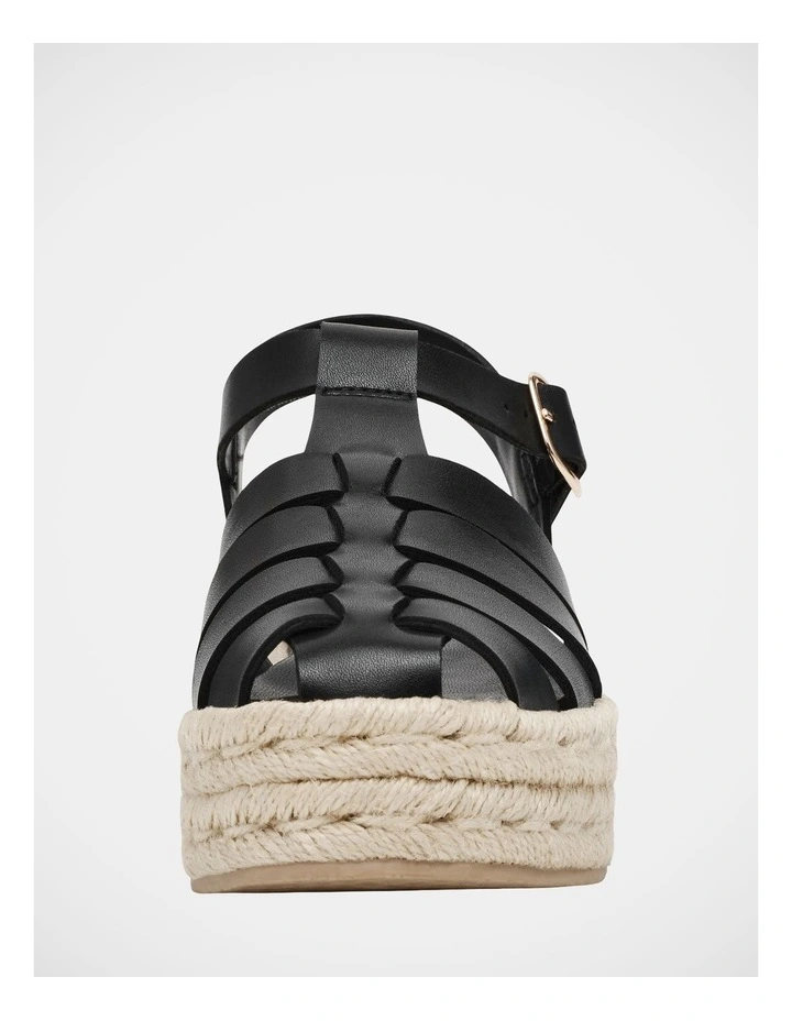 Marlin Sandals in Black image 3