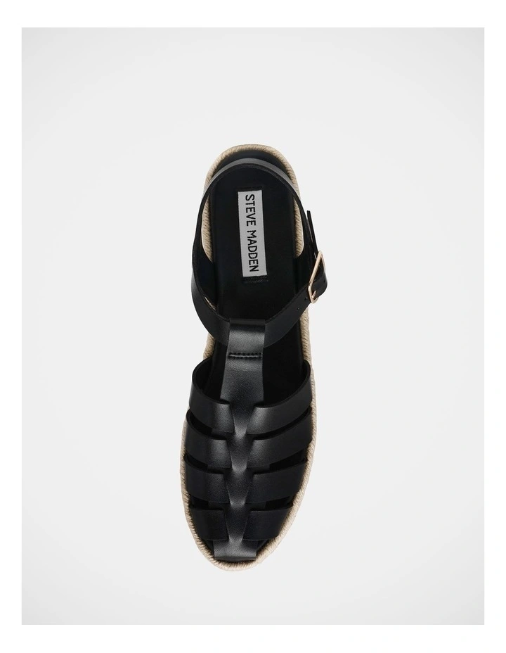 Marlin Sandals in Black image 4