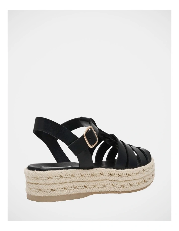 Marlin Sandals in Black image 5