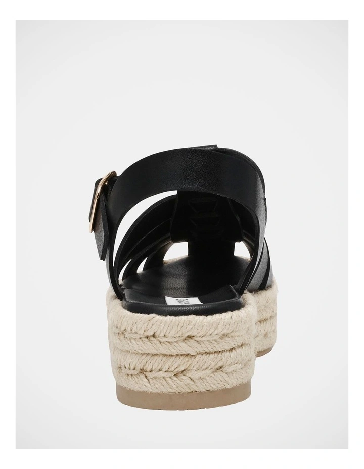 Marlin Sandals in Black image 6